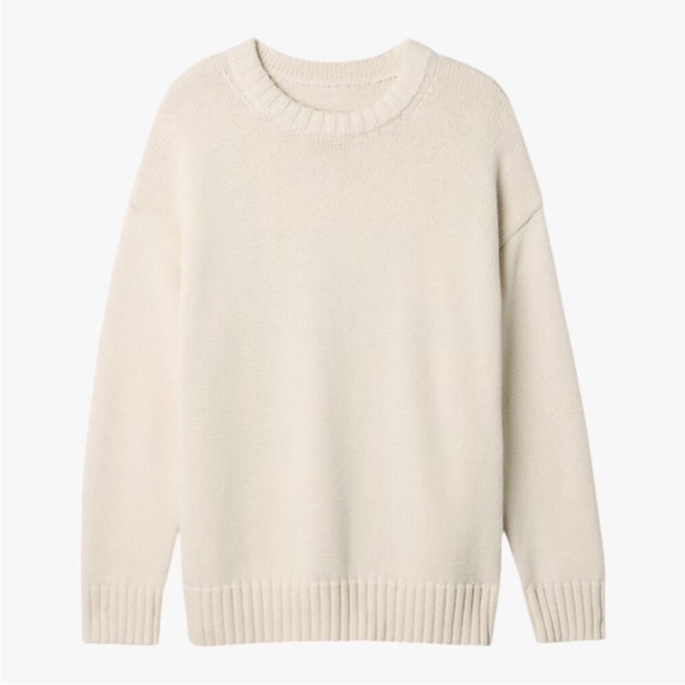 GAP | 100% COTTON OVERSIZED BOYFRIEND CREWNECK SWEATER NWT